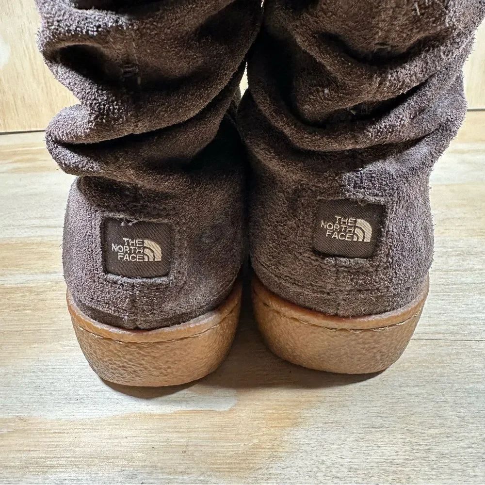 North Face Primaloft Brown Winter Boots Women’s Size 7.5 - Picture 4 of 8